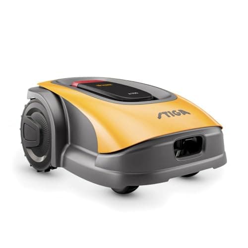 A 750, robot autonome, sans fil, surfaces jusqu'à 750 m2, signal gps, pentes jusqu'à 45% (24°) - Stiga