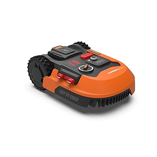 WORX Landroid Plus WR165E Mähroboter mit Begrenzungskabel für Gärten bis 500m² (AIA Navigation, App Steuerung, WLAN, Bluetooth und schwimmendem Mähwerk - max Steigung: 35%)