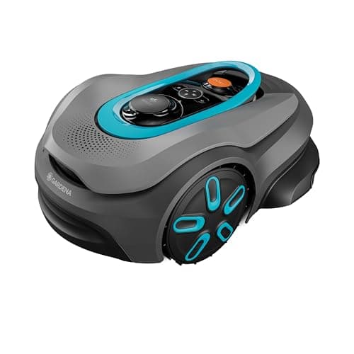 Gardena smart SILENO Sense 400 m² Mähroboter: Technologie ohne Begrenzungskabel, Mähen mit KI, Eingebaute Kamera (19941-20)