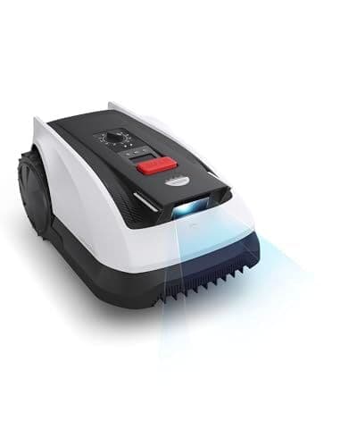 ECOVACS Goat O800 RTK Robot Cortacésped inalámbrico periférico 800 m², RTK+Visión Mejorada por Lidar, Cartografía Automática, Pasajes Estrechos de hasta 0,7 m, Corte preciso de los Bordes, Pendiente