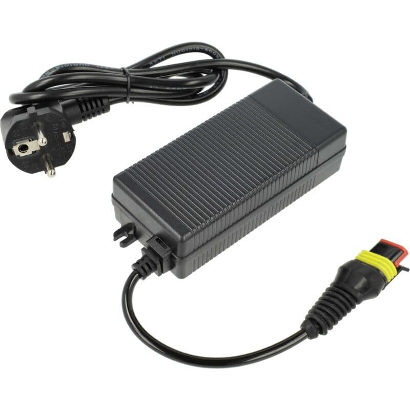 Vhbw - Fuente alimentación ca/cc compatible con Husqvarna Automower 320, 320 Nera, 410XE Nera, 310E Nera, 420 cortacésped - 11,5 cm
