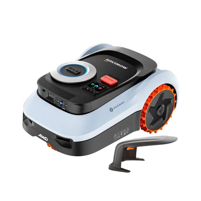 Segway Navimow i210 LiDAR Pro Robot tondeuse+Garage M sans fil périphérique 1000m² LiDAR+Vision+NRTK AWD Xero-Turn cartographie auto