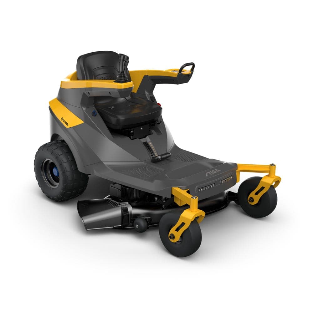 Stiga – Tondeuse Autoportée À Joystick 40 Ah – Technologie Direct Drive – Rayon De Braquage 360° – Pour Pelouses Jusqu'à 5000 M²