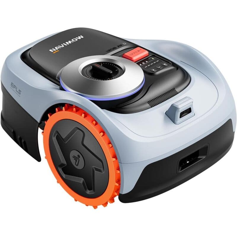 Navimow i208 AWD Robot tondeuse sans fil périphérique Trois roues motrices NRTK+Vision Cartographie automatique jardin de 800 m²