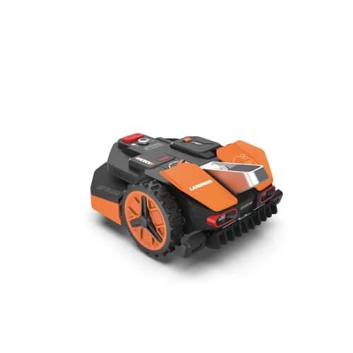 WORX - Robot Tondeuse connecté - LANDROID Vision - 800 m² - WR208E (sans Installation de Fil périphérique, évite Les Obstacles, tond près des Bordures, multizone, réglage Via APP, tond sous la Pluie)