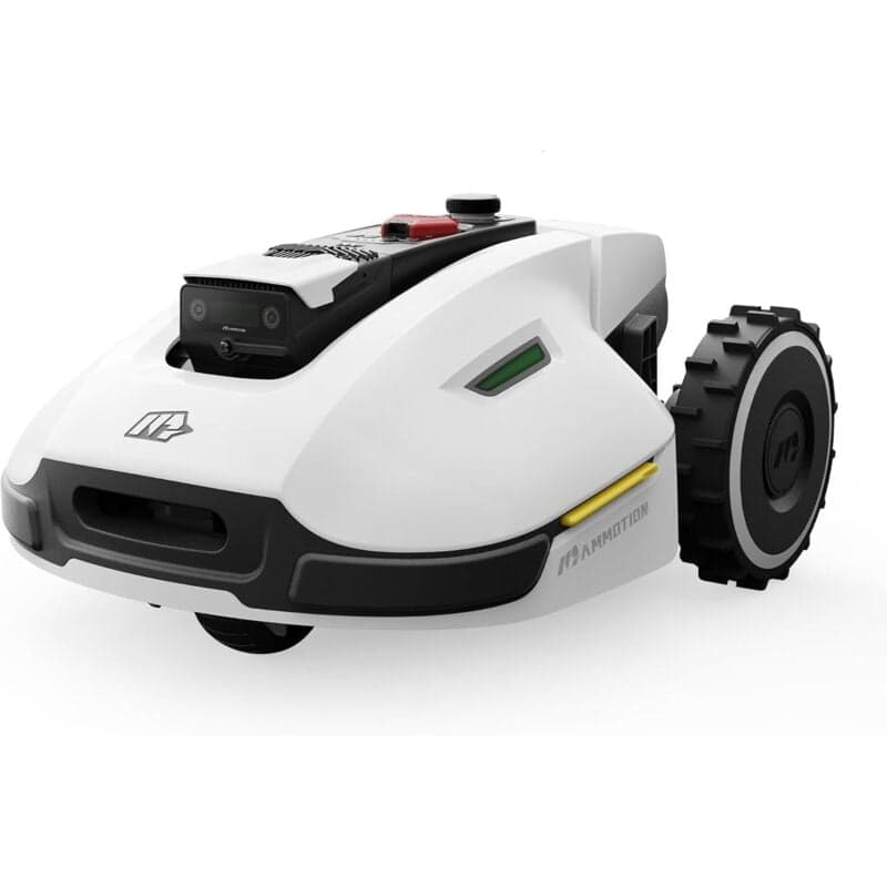 Mammotion YUKA 2000 Robot Tondeuse sans fil périphérique NetRTK+3D Vision Auto-Cartographie Pente 50% module 4G Coupe 2-9cm 2000m²