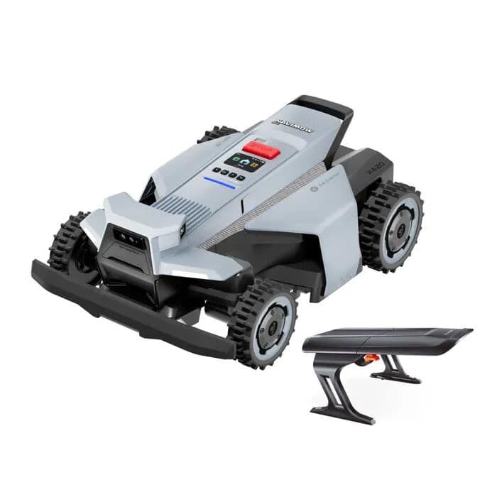 Segway Navimow X420 Robot tondeuse+Garage X sans fil périphérique 2000 m² AWD+NRTK+Vision 360° pente 84 % cartographie auto