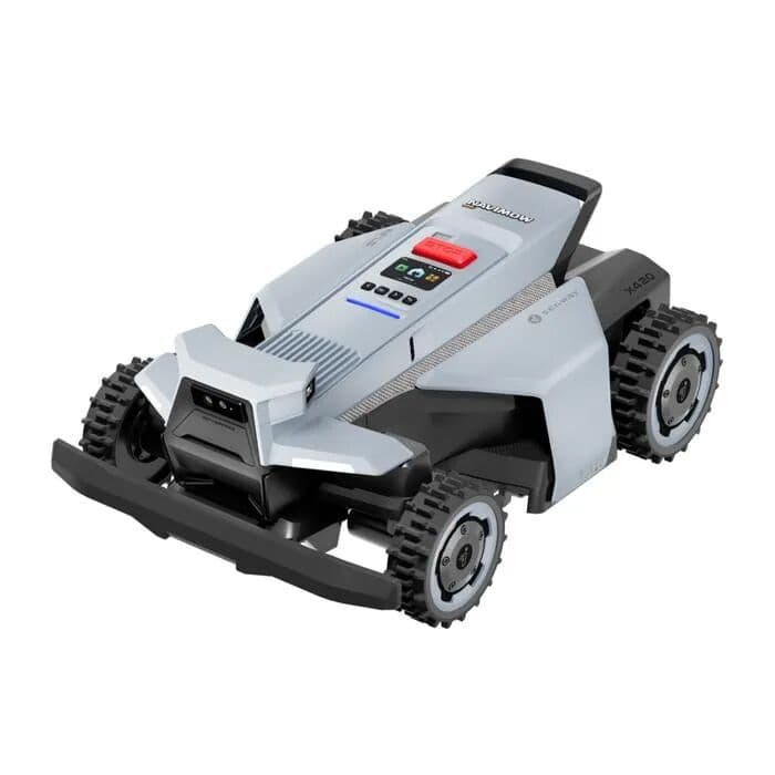 Segway Navimow X420 Robot tondeuse sans fil périphérique 2000 m² Zero-Turn AWD+NRTK+Vision pente 84 % cartographie auto